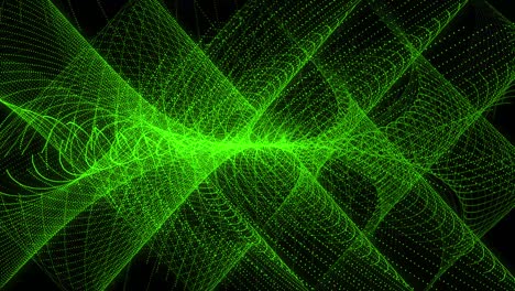 green color dot shape pattern animation motion graphics