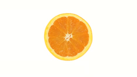 half orange rotating