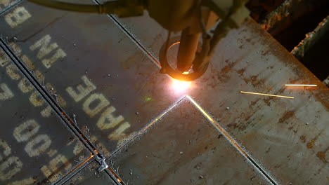 cnc machine being used to precisely cut metal