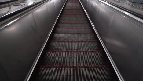 escalator in a subway station