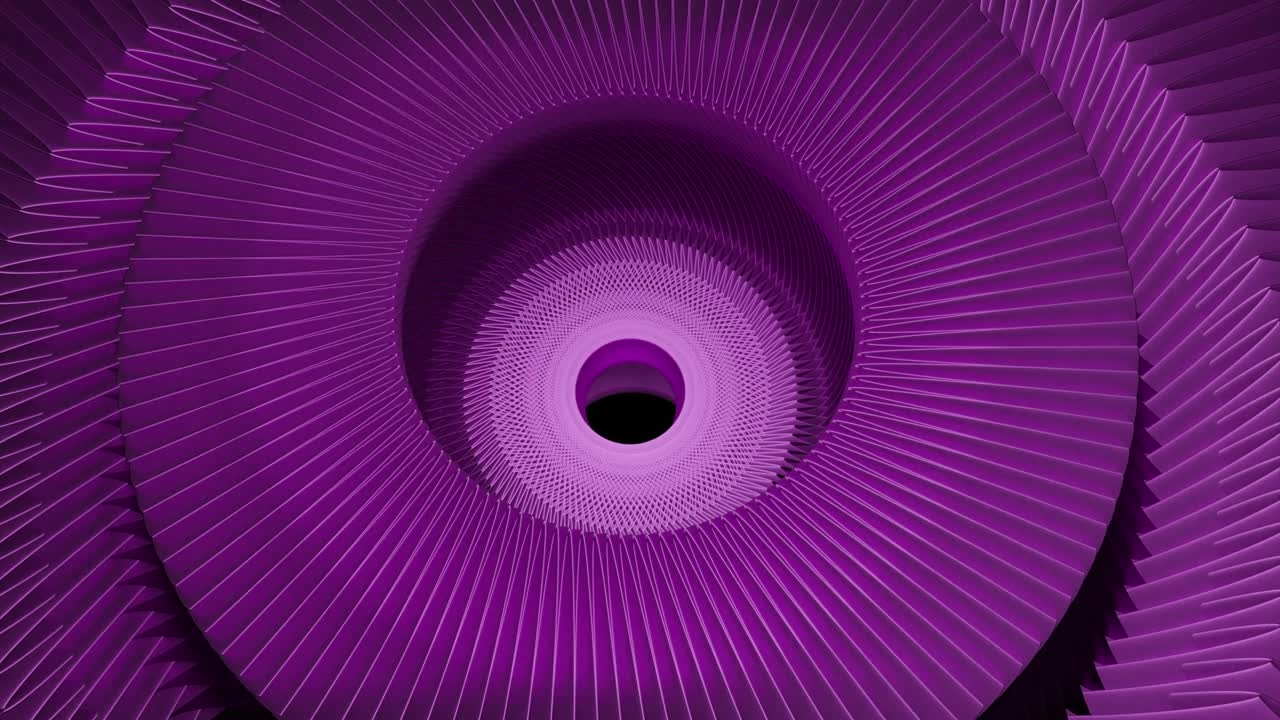 diseño 3d de espiral púrpura abstracto