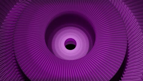 abstract purple spiral 3d design