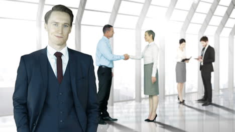 personas de negocios que trabajan