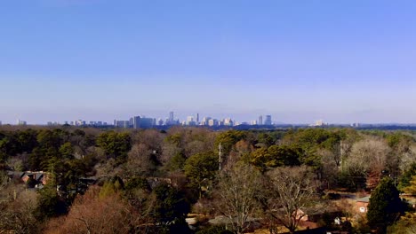 Skyline-Von-Atlanta-Auf-Dem-Vormarsch-Von-Decatur