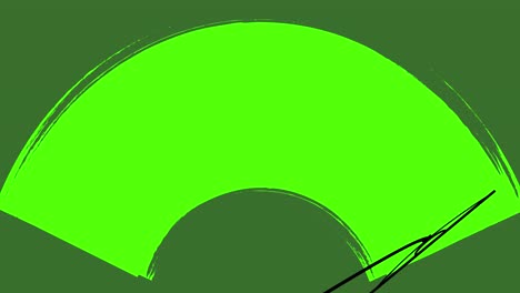 limpiador de parabrisas, lavado del parabrisas. limpieza de limpiadores de vidrio de ventanas de automóviles video animación 4k