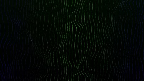 abstract multicolor wave background. technology big data background. motion of digital data flow. big data wave of particles. futuristic wave of dots. cyber or technology background. seamless loop 4k