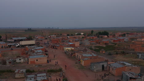 traveling front in a small african village, angola 13