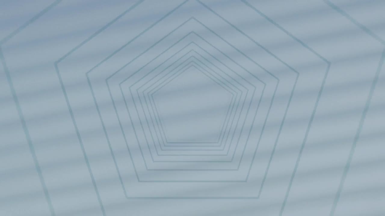 ⁇ 색 배경 위에 네온으로 빛나는 터널의 애니메이션