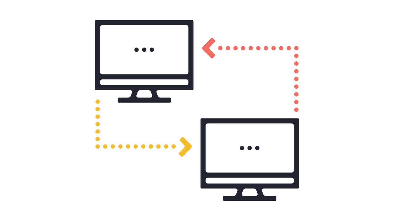 Local Network Icon Animation