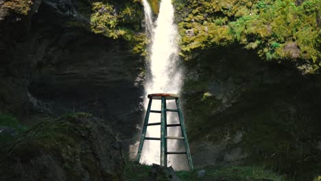 Man-playing-guitar-in-front-of-a-beautiful-waterfall-in-Iceland-18