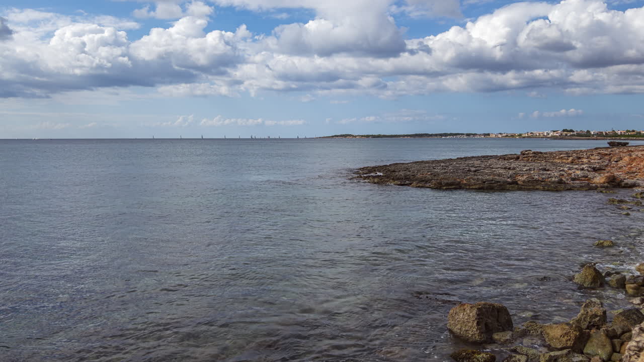 Timelapse di scogliere a Maiorca