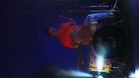 drummer hitting