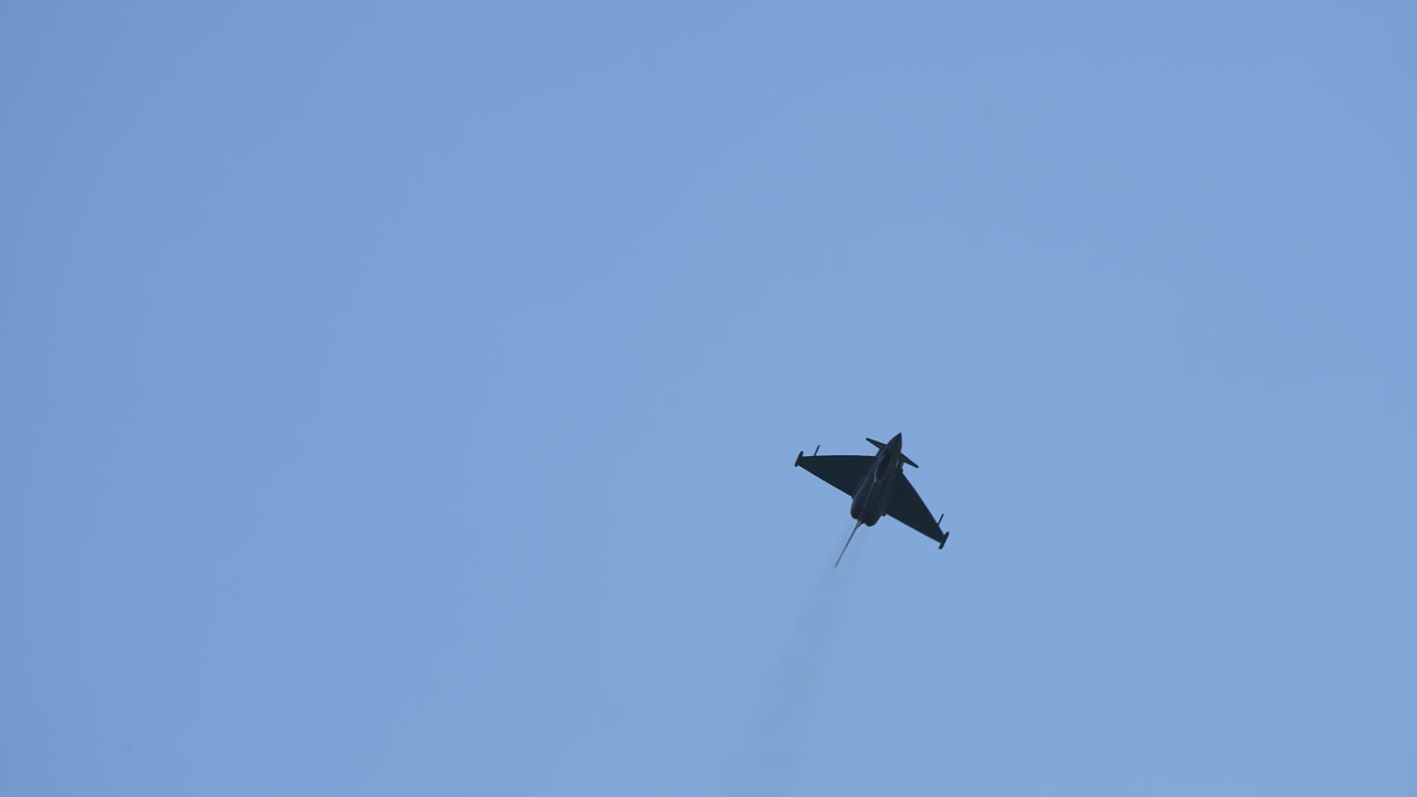 Fighter Jet Flying in the Sky