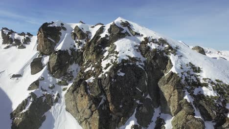 snowy mountain peaks