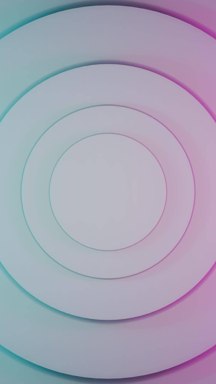 Abstract Circular Rings Background