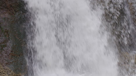 Stream-Flows-Down-In-Torrent-At-Primera-Cascada,-La-Planta-In-Arecibo,-Puerto-Rico