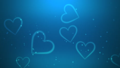 valentines day shiny background animation romantic heart 5