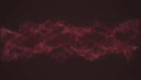 animated red abstract wave pattern on dark background