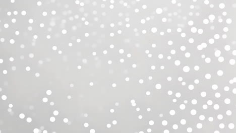 white dots on light grey background