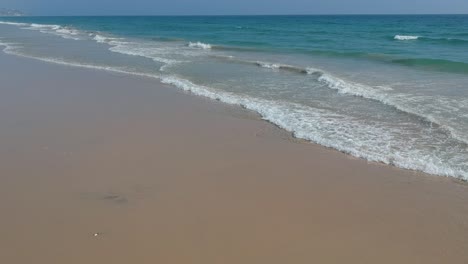 spectacular beaches in zahara de los atunes in the province of cádiz, calm sea