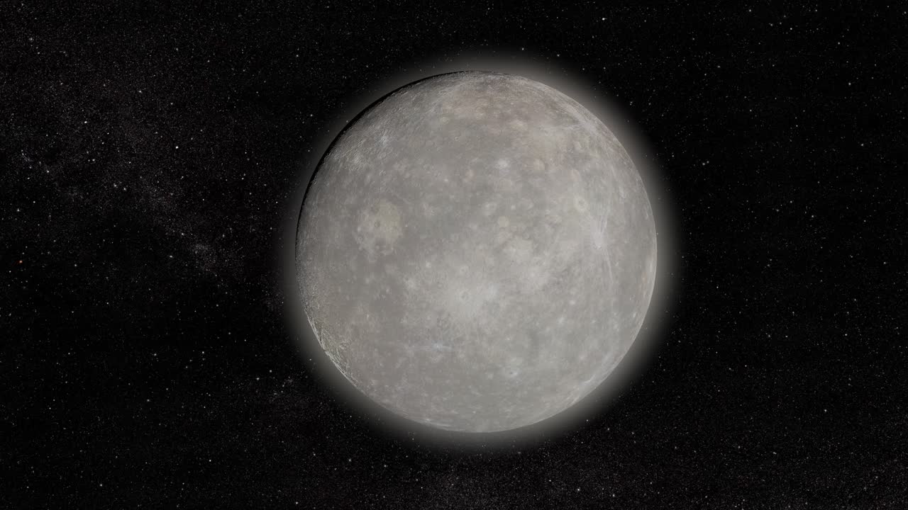 우주에서 수은 행성