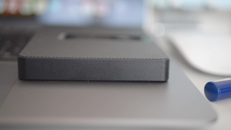 External Hard Drive on Laptop