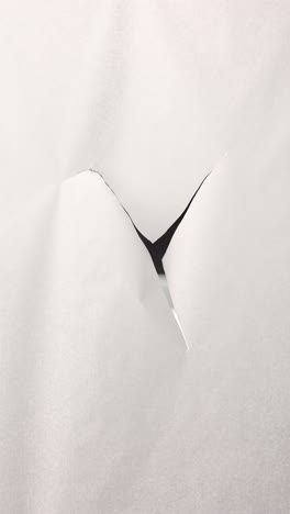 torn paper with holes