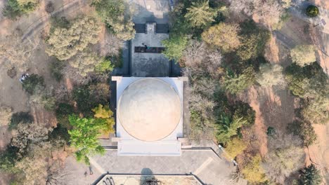 Toma-De-Drone-De-Chapultepec-En-La-Ciudad-De-México.