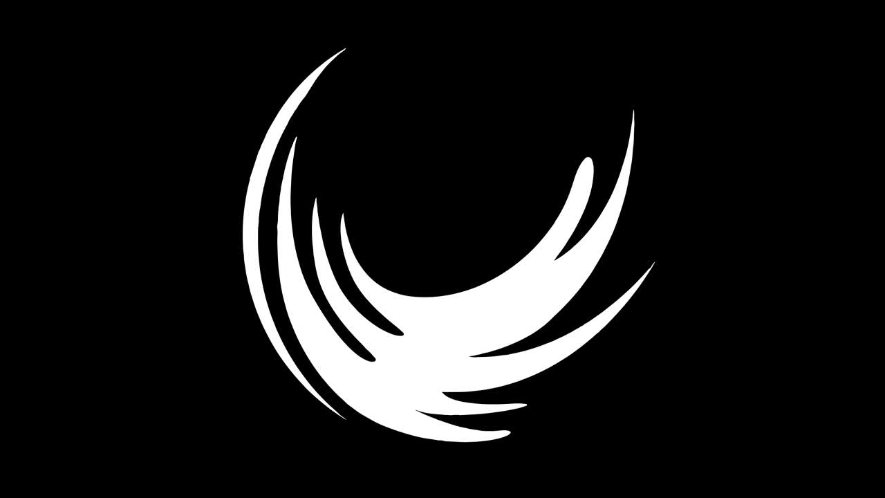 modelo de video 4k con efecto estroboscópico e hipnótico, en formato de video 16: 9.