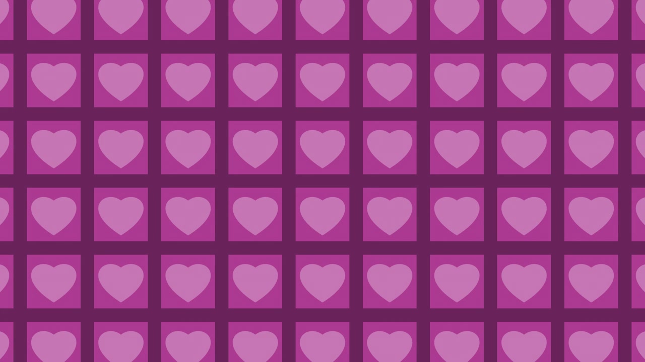 Purple Heart Pattern