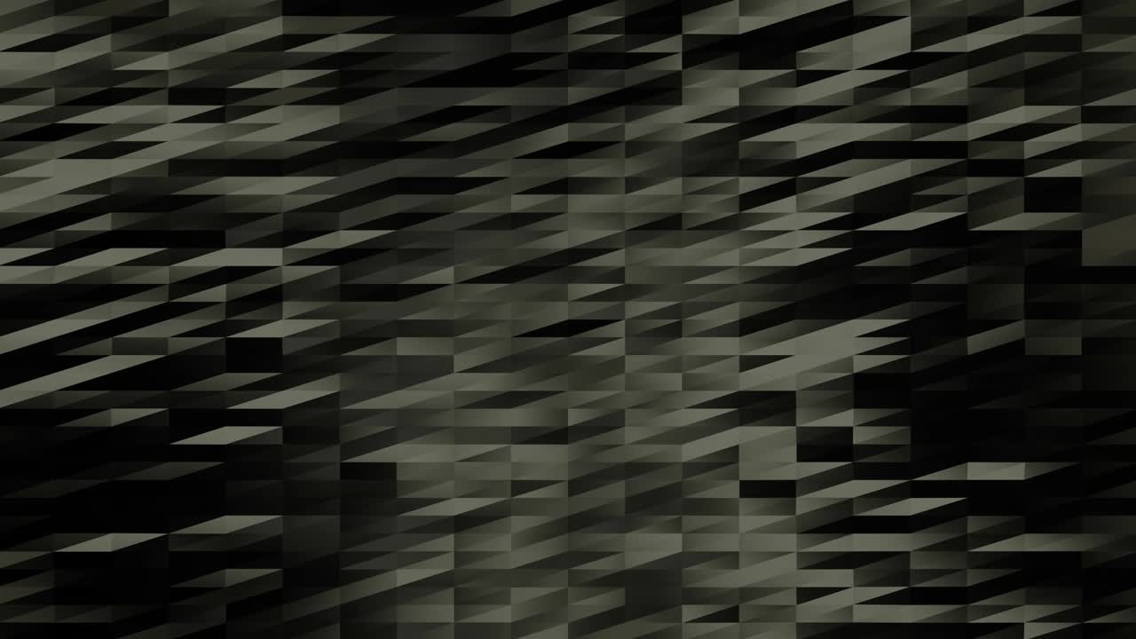 formas en movimiento en el suelo negro.