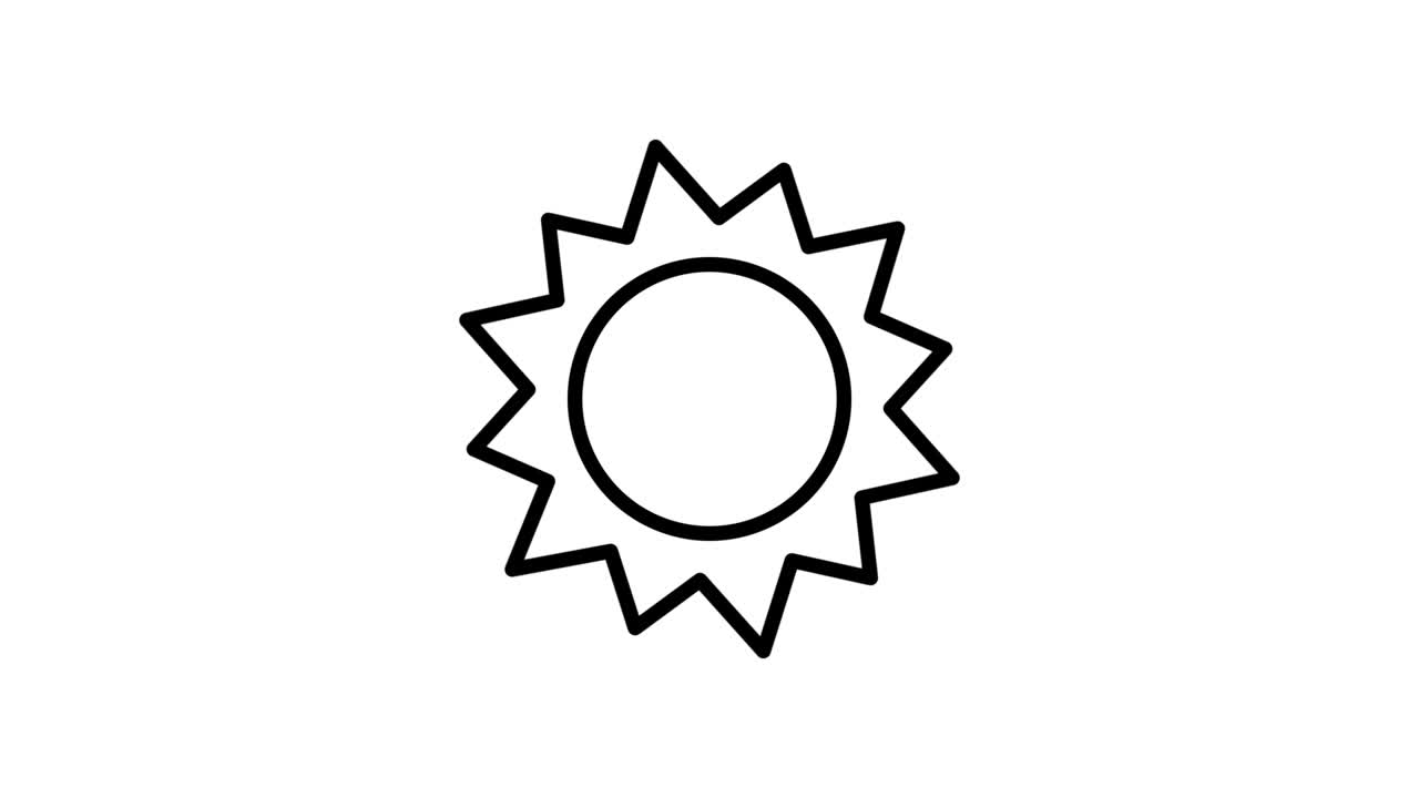 icono de puesta de sol