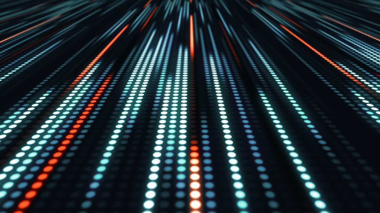 patrón de luz digital abstracto