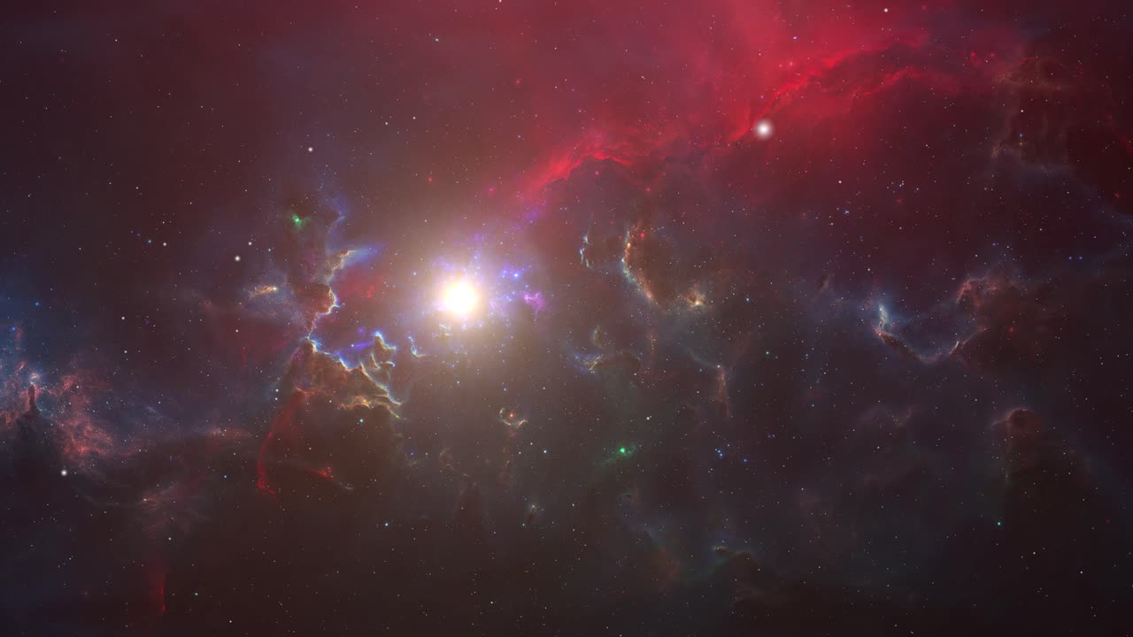 4k 우주 깊은 공간의 아름다움