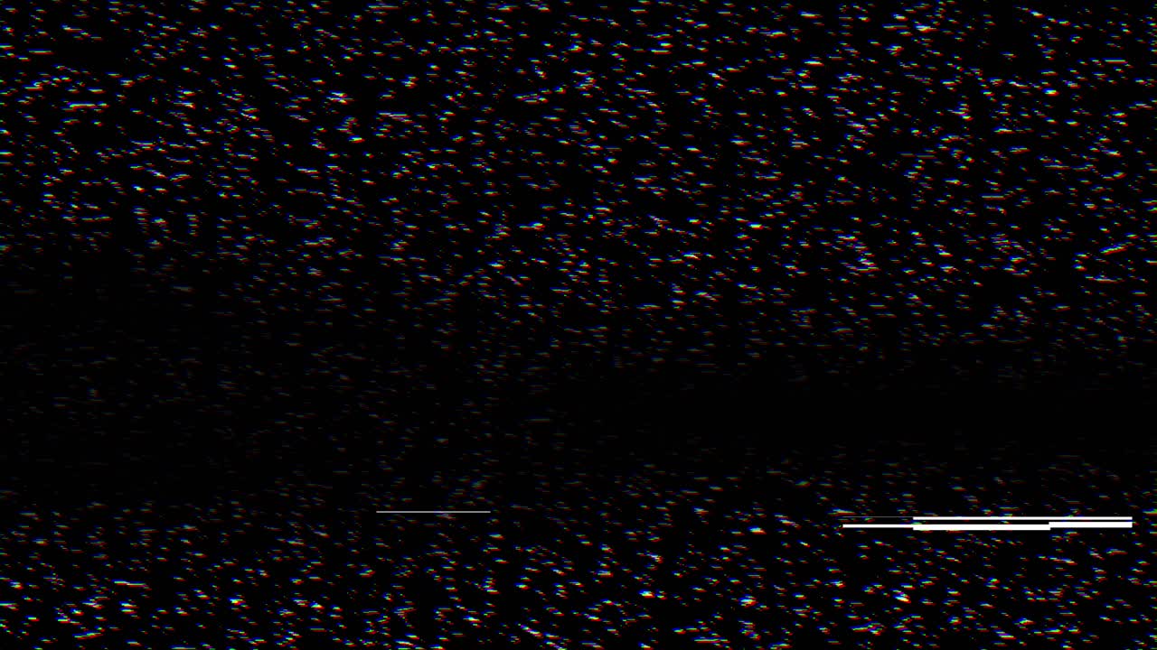 Distorted TV Static Image