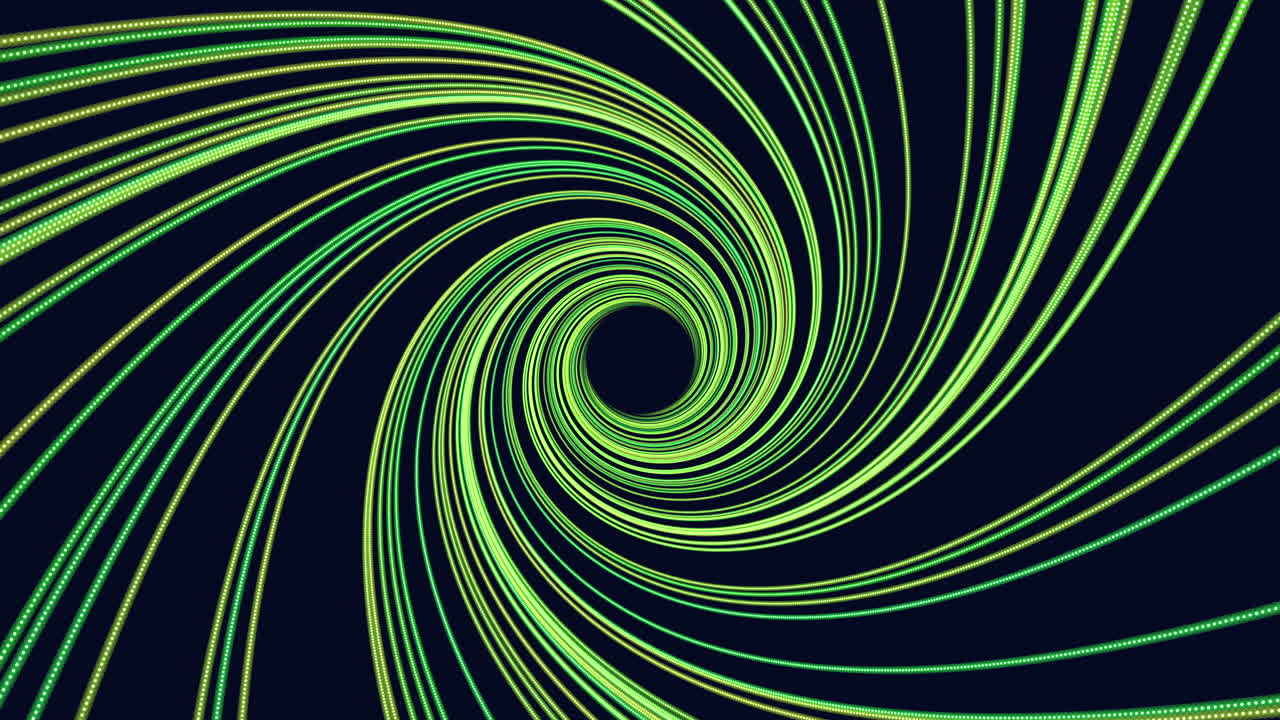 patrón espiral vibrante con líneas giratorias de color