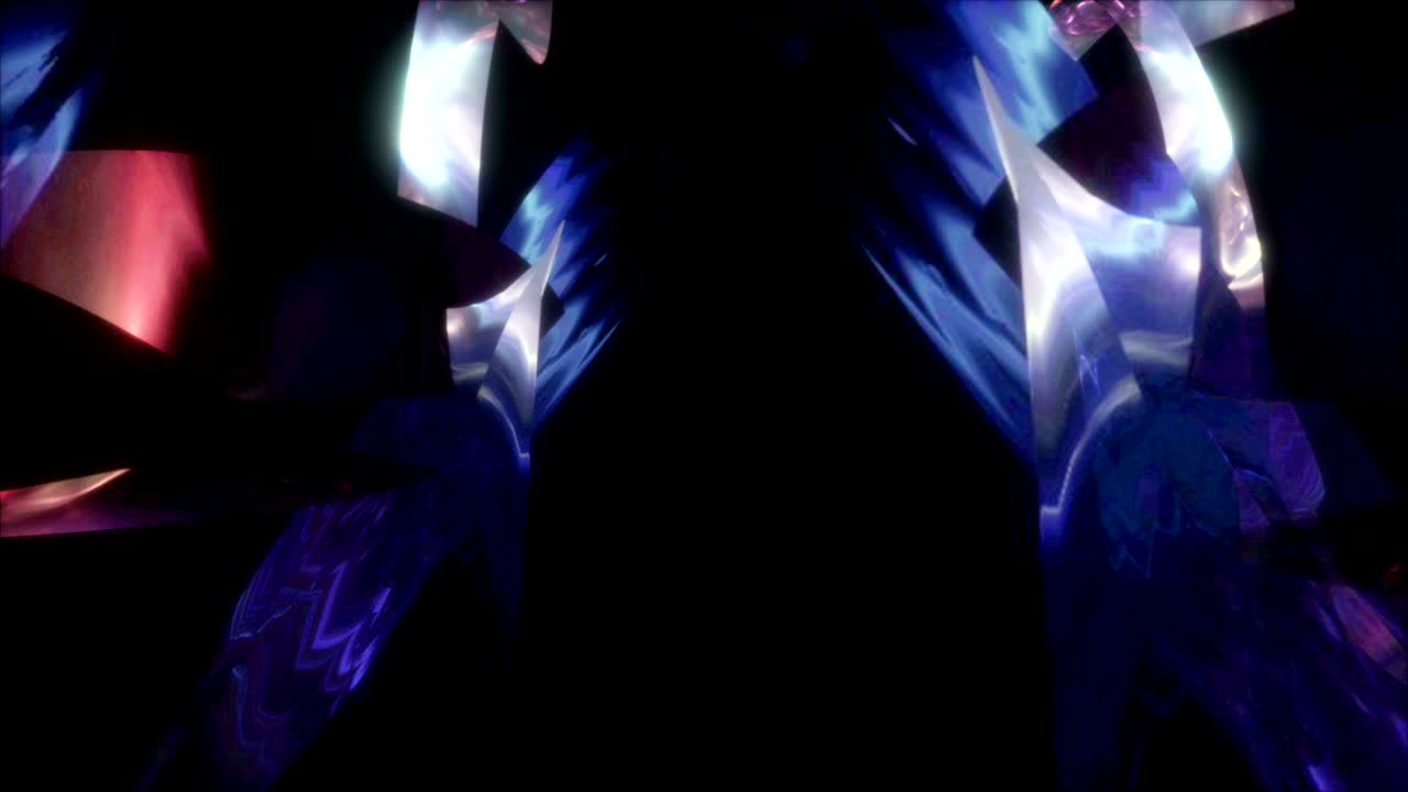 vidrio de cristal en bucle. fondo abstracto