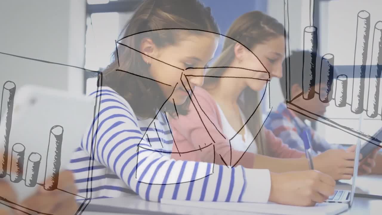 animación de fórmulas matemáticas en un grupo diverso de estudiantes