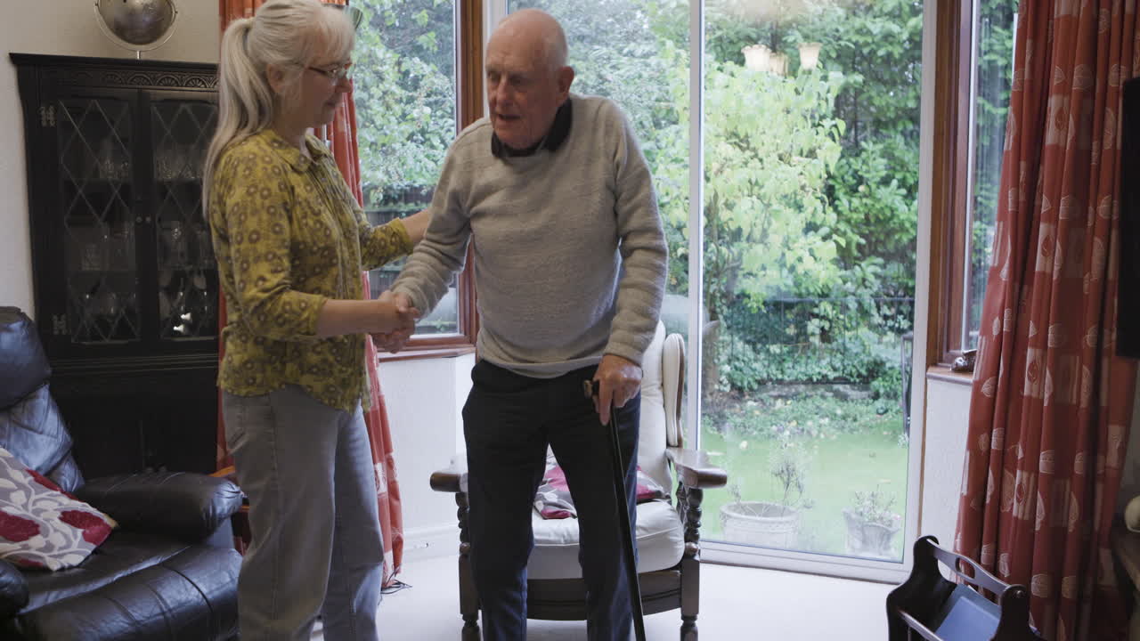 Elderly care assistance at home