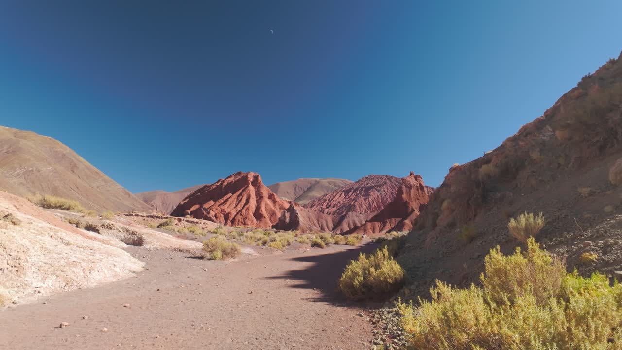 Walking in Moon Valley Chile