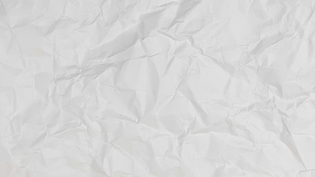 Primo piano di sfondo con texture di carta bianca accartocciata