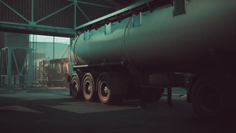 equipment of the fuel terminal of the international airport