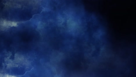 beautiful  supercell thunderstorm clouds 4k