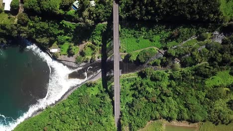 hawaii - despegue del puente de la isla grande