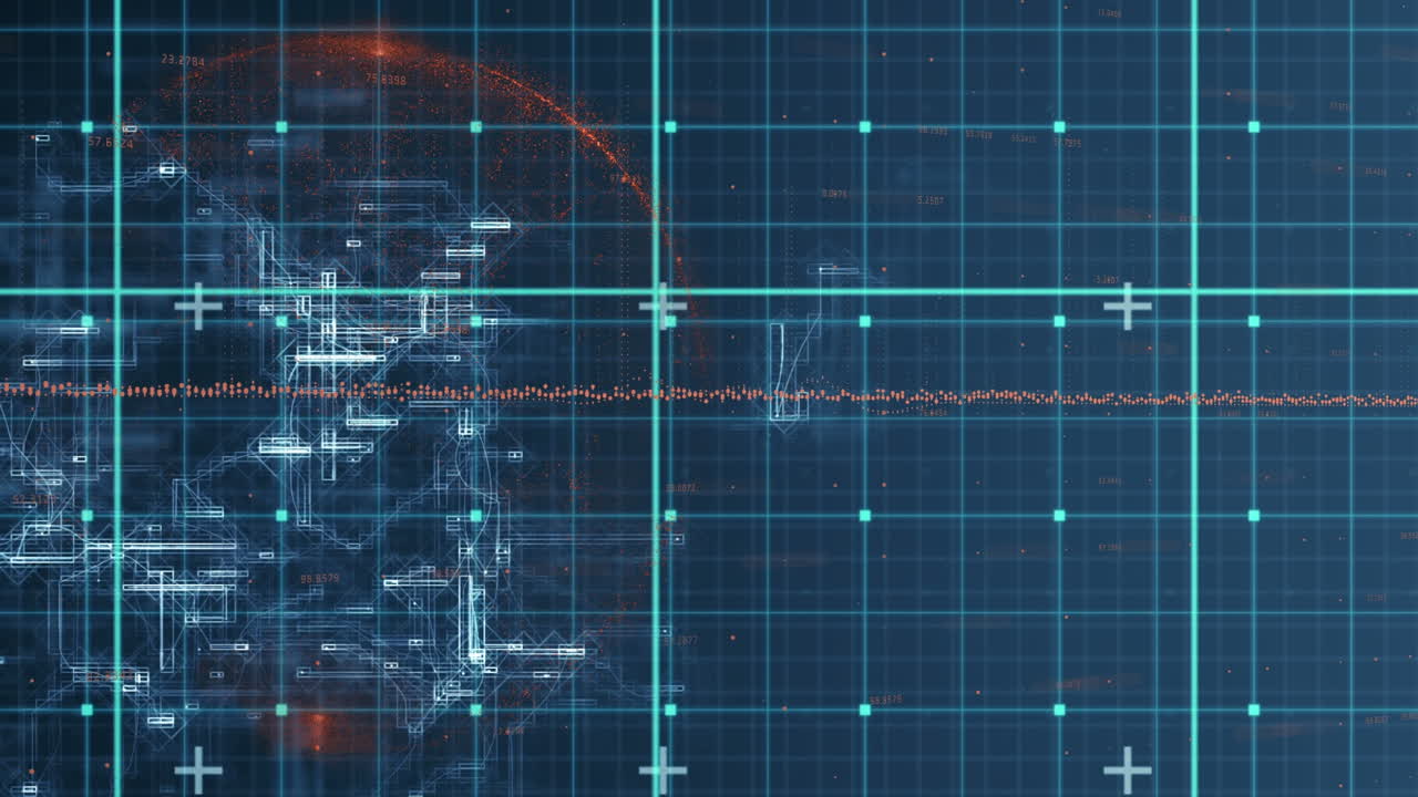 데이터 처리를 통한 모양의 애니메이션