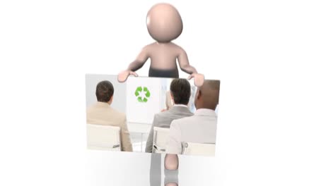 presentación para el reciclaje