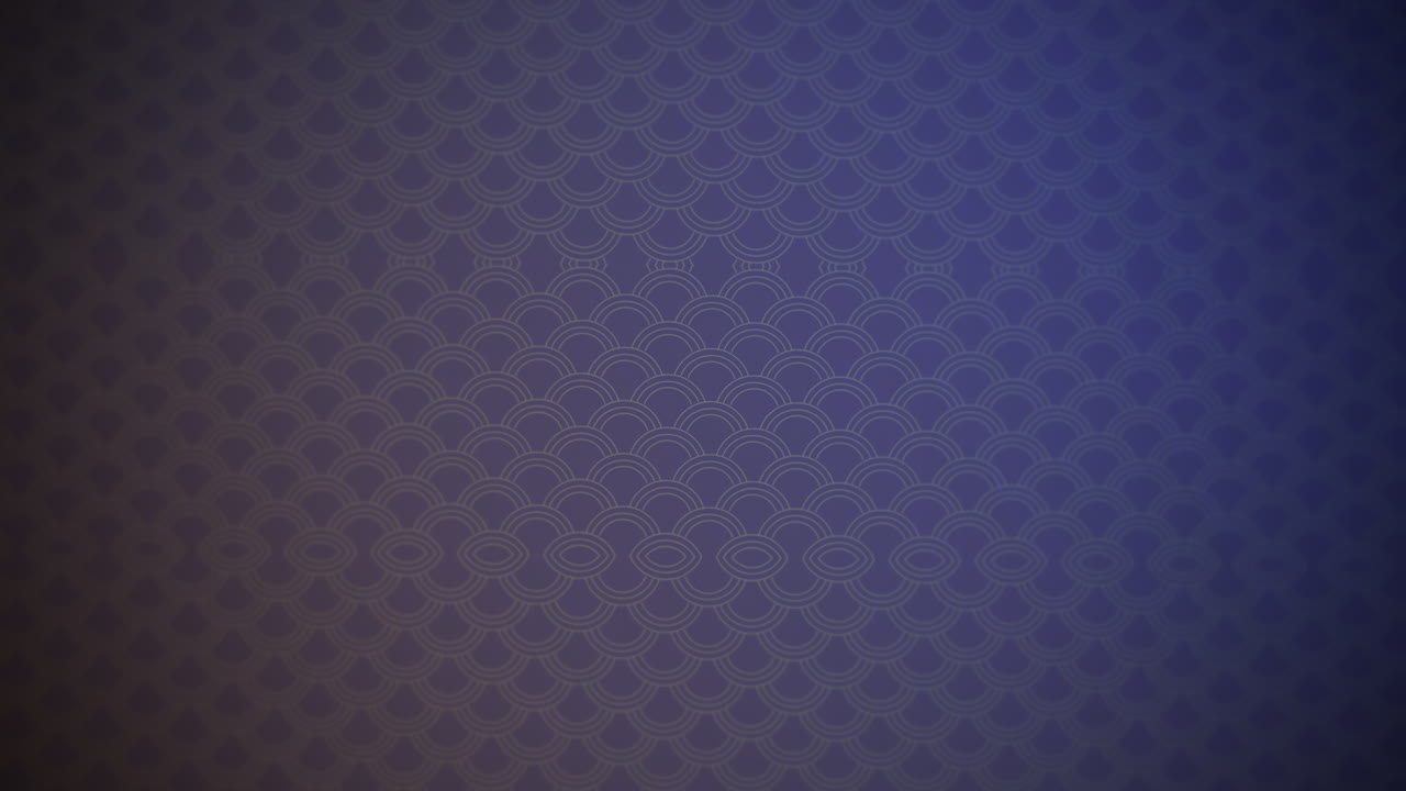 patrón geométrico moderno y de moda con anillos en filas en gradiente azul