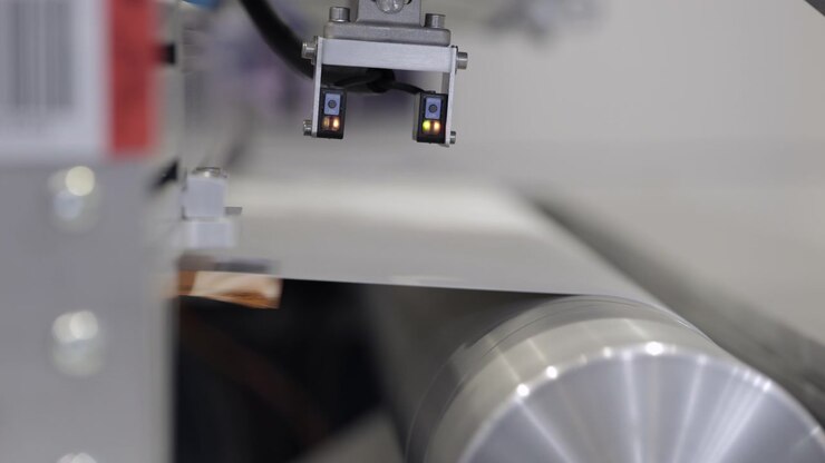 Industrial Printing Machine Processing Paper Roll