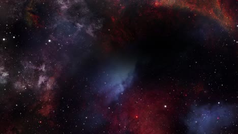 nebulosa del universo profundo y estrellas 4k