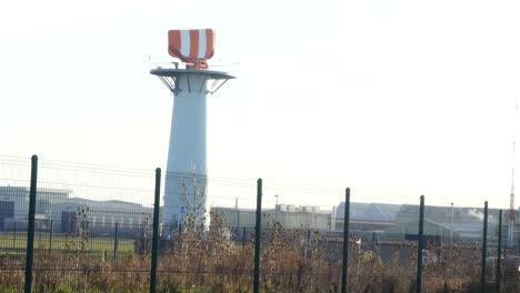 Airport-aerodrome-radar-tower-aviation-guiding-warning-system